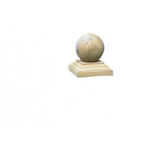 Chapeau Boule Bois 9 cm à l'unité
